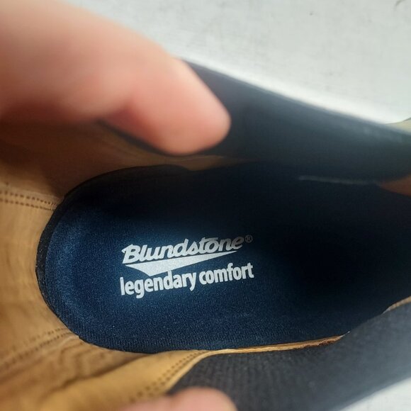 Blundstone MENS Chelsea Rustic Brown Boot - Picture 4 of 8